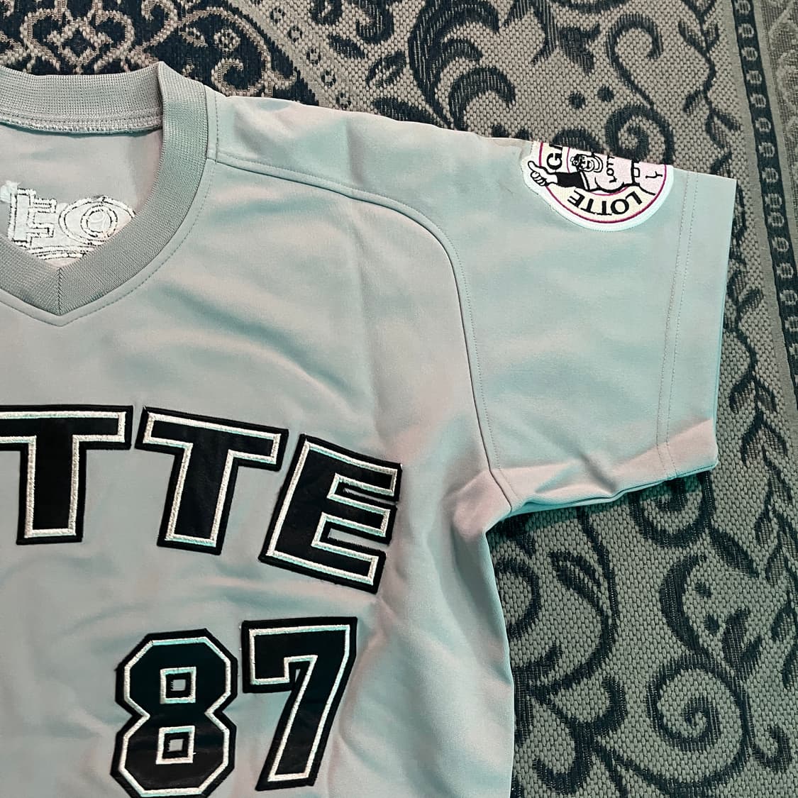 롯데자이언츠 올드 한영준 코치 실착 유니폼/W2678 상품이미지2