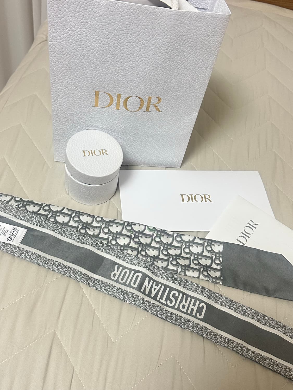 디올 오블리크 미차 스카프 상품이미지1