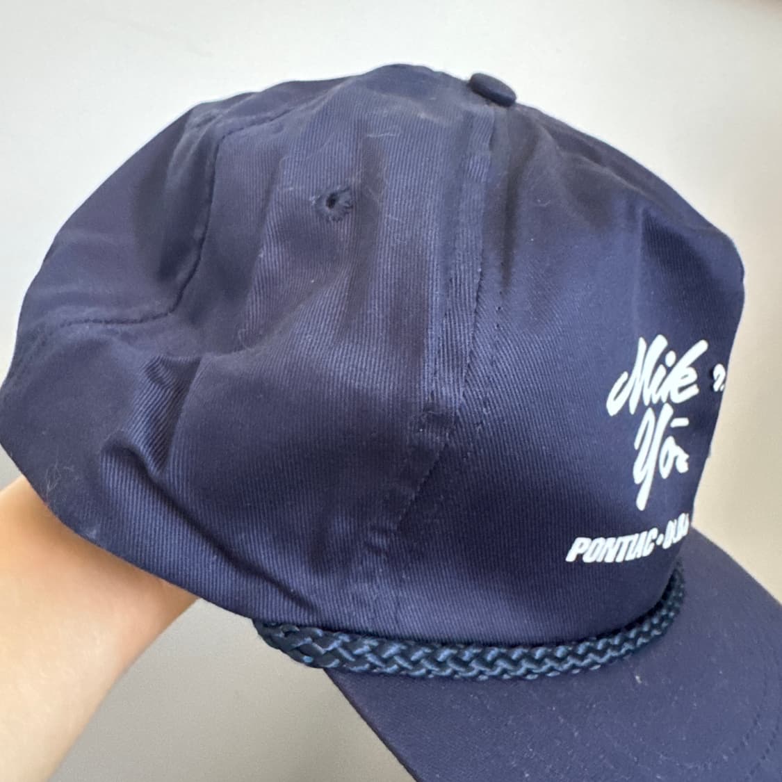 USA 네이비 빈티지 모자 볼캡 vintage cap 트러커 상품이미지5