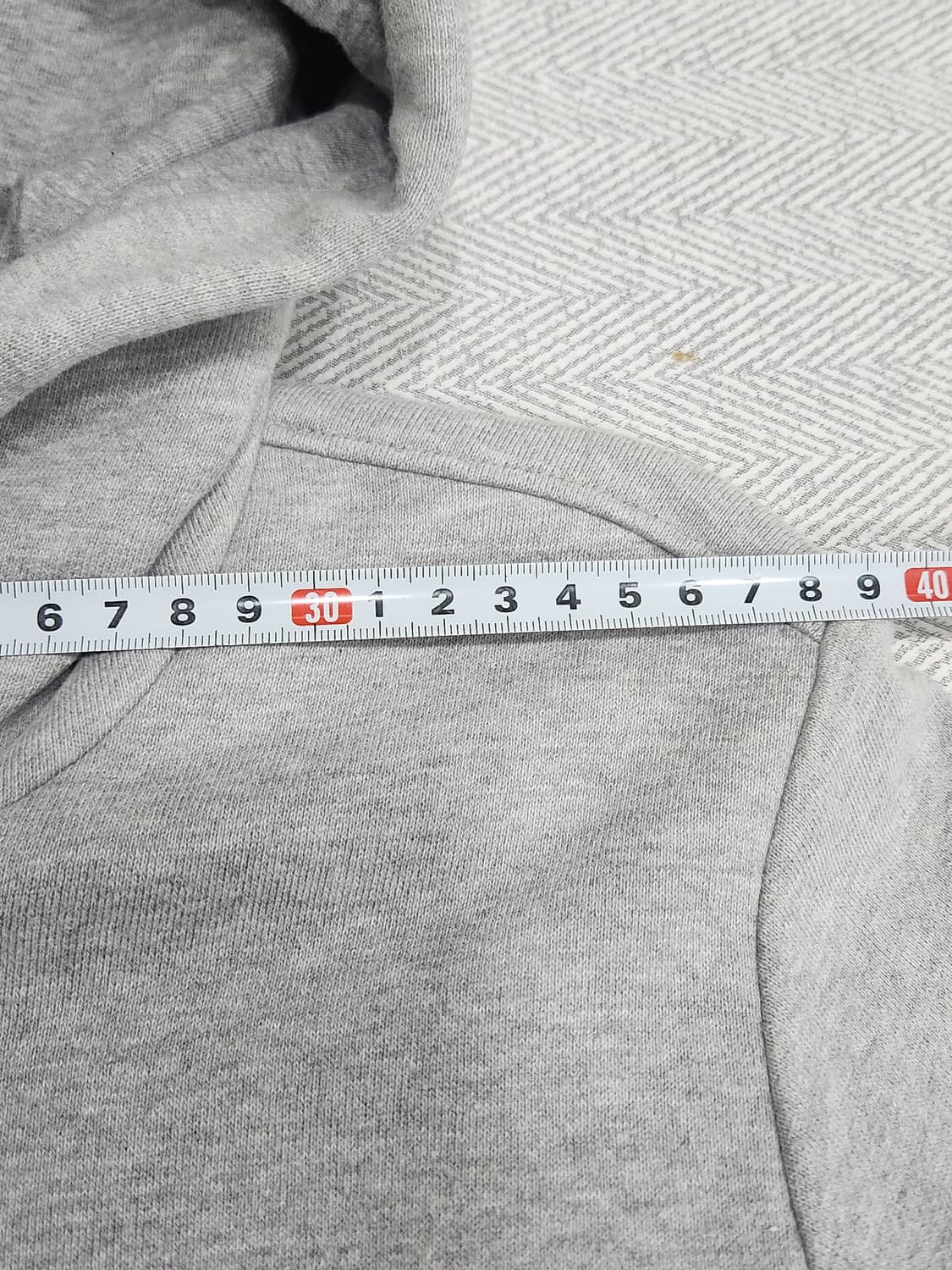 디스커버리 그레이 후드티 여성 90사이즈 상품이미지9