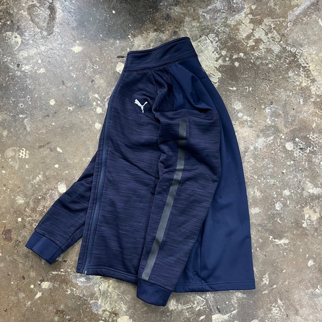 L) 푸마 기모 트랙자켓 집업자켓 트랙탑 져지 상품이미지1