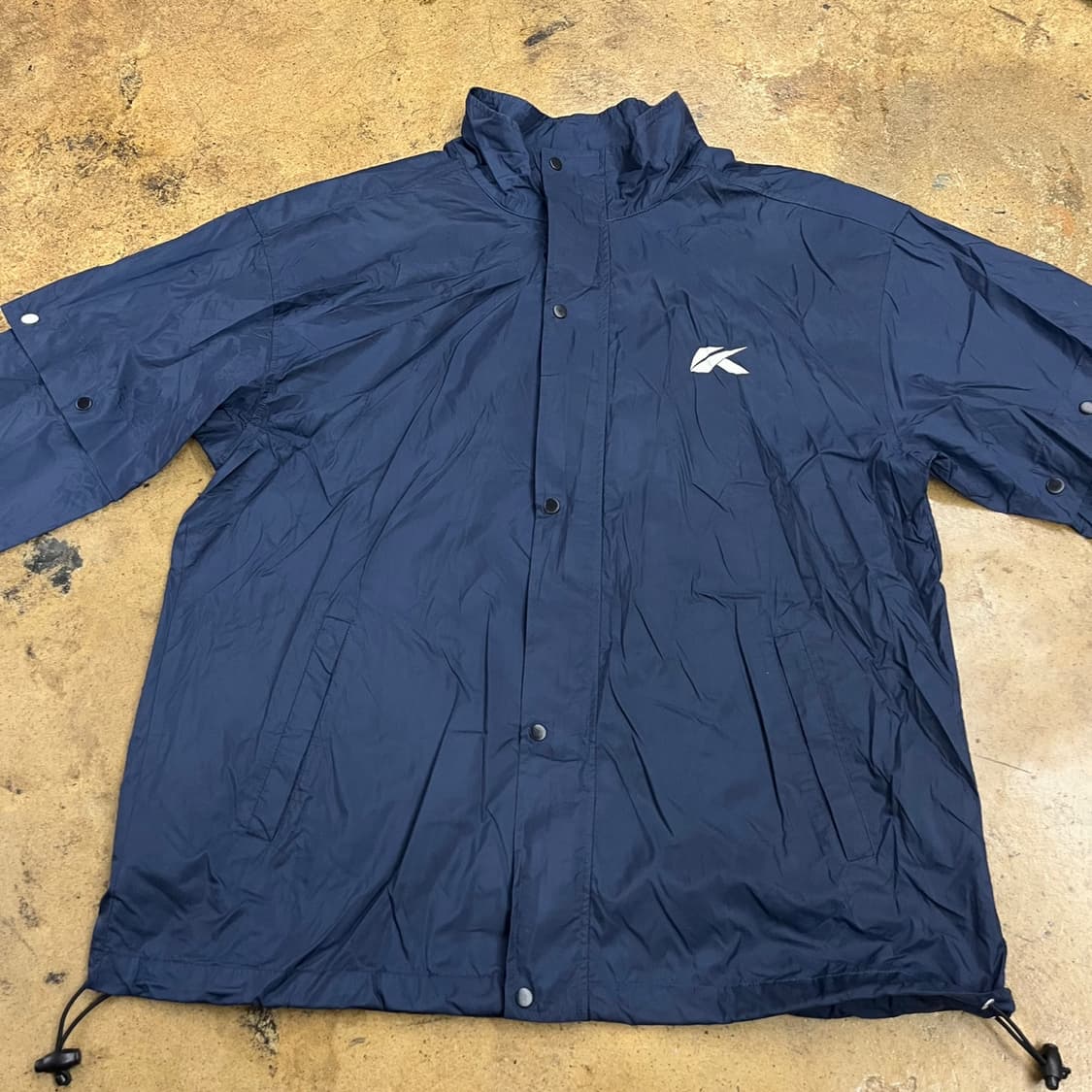 [정품/L] 카스코 빈티지 바람막이 자켓 b18 상품이미지3