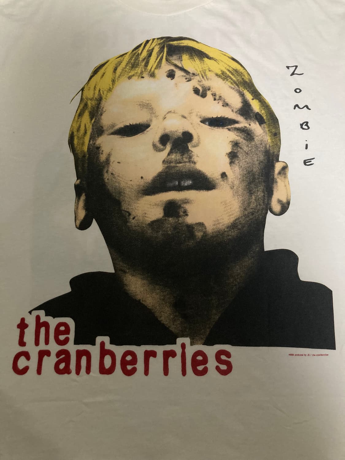 [XL] The Cranberries Zombie Bootleg Tee 상품이미지2