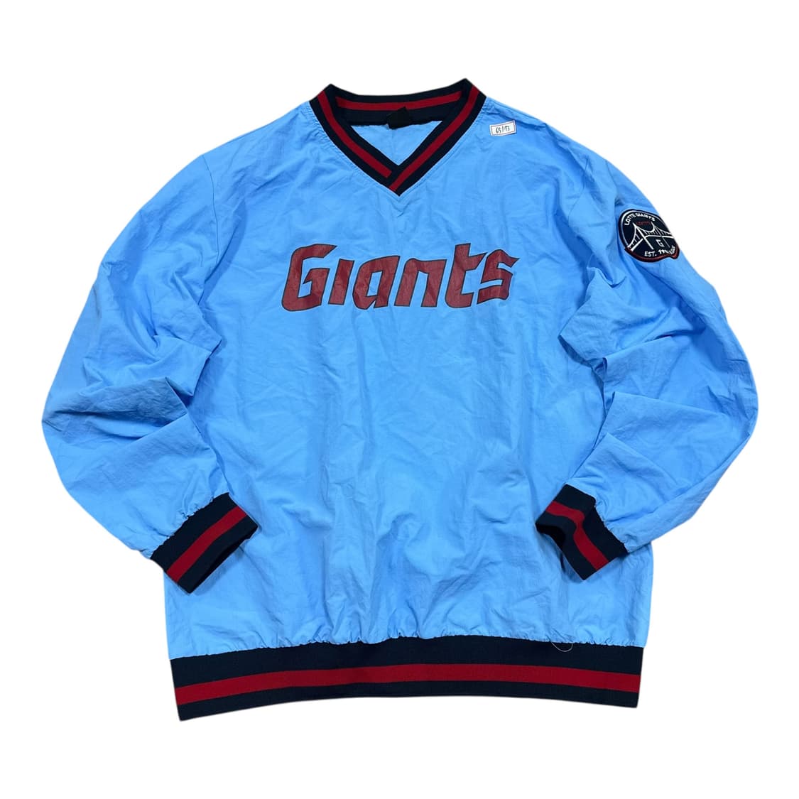 ✨ (바배) 롯데자이언츠 바다 바람막이 웜업 야구 유니폼  상품이미지1