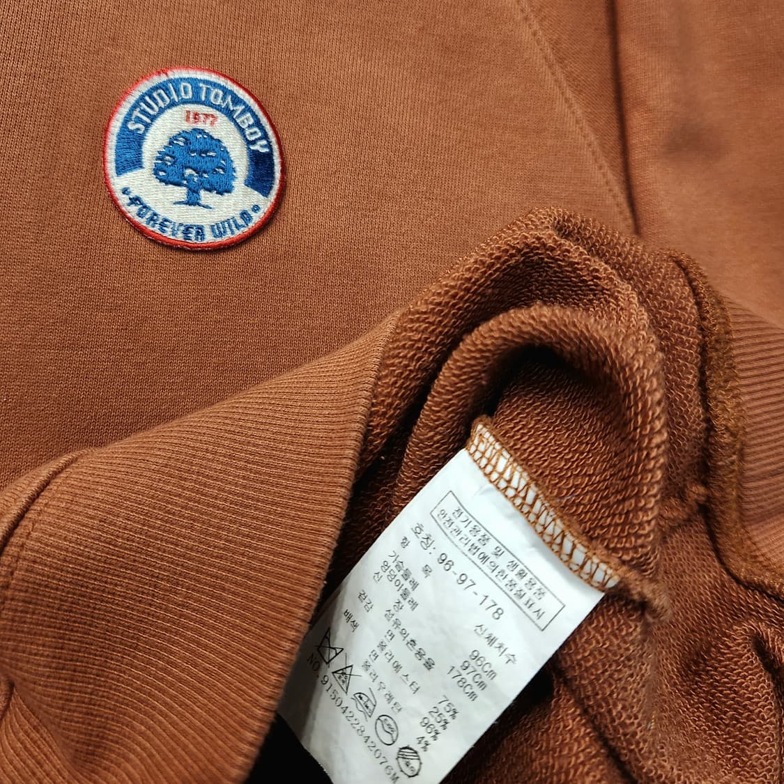 스튜디오 톰보이 맨투맨 유니섹스 상품이미지4