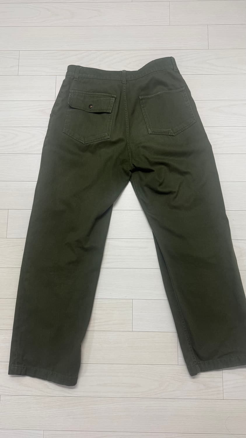 유니폼브릿지 코튼 퍼티그 팬츠 카키 M 상품이미지3