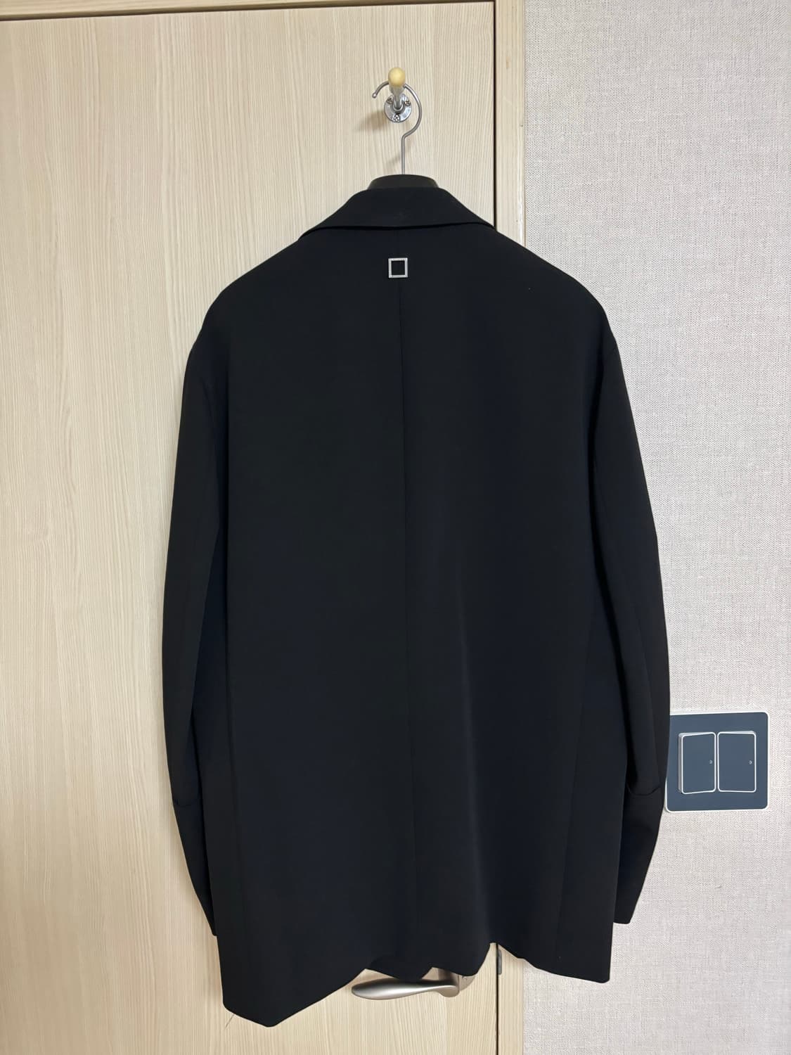 [48] 우영미 더블 브레스트 자켓 검정 상품이미지3