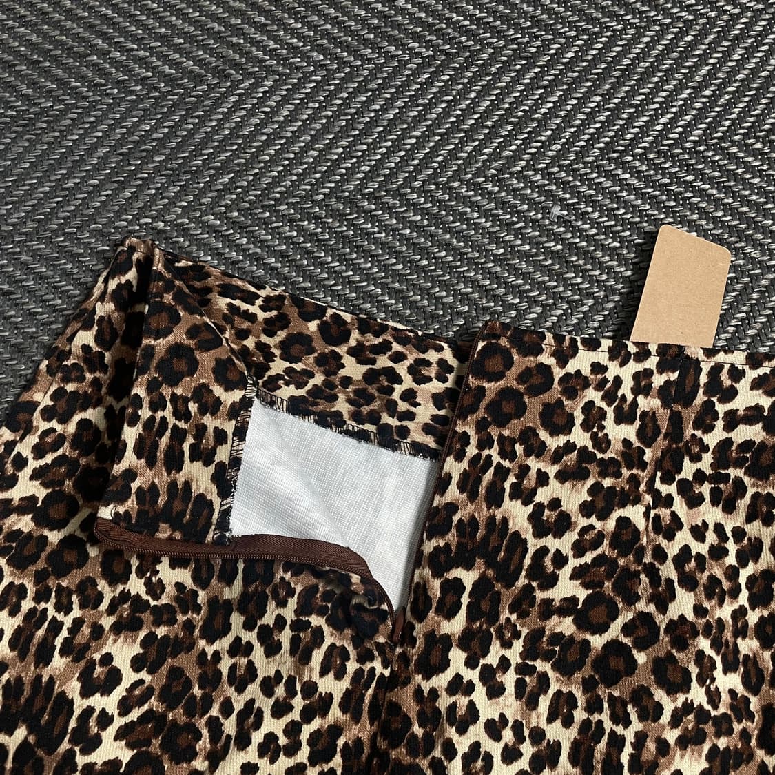 빈티지 y2k 레오파드 미니 스커트o 4828 상품이미지5