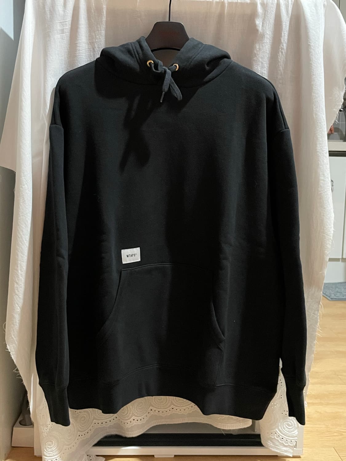 반스X더블탭스 Vans Wtaps 후드 블랙 상품이미지1