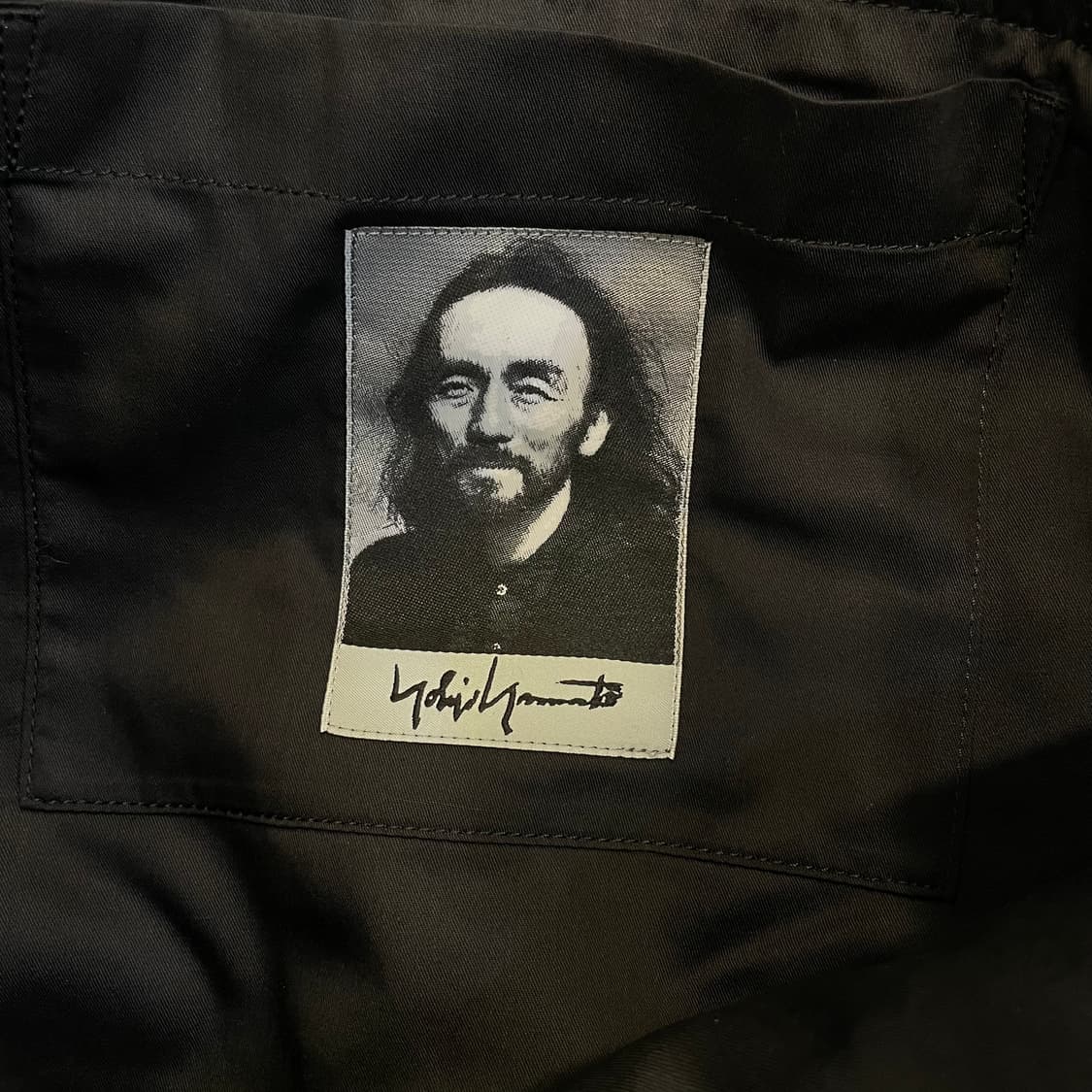  요지야마모토 로고 레더 토트백 상품이미지8