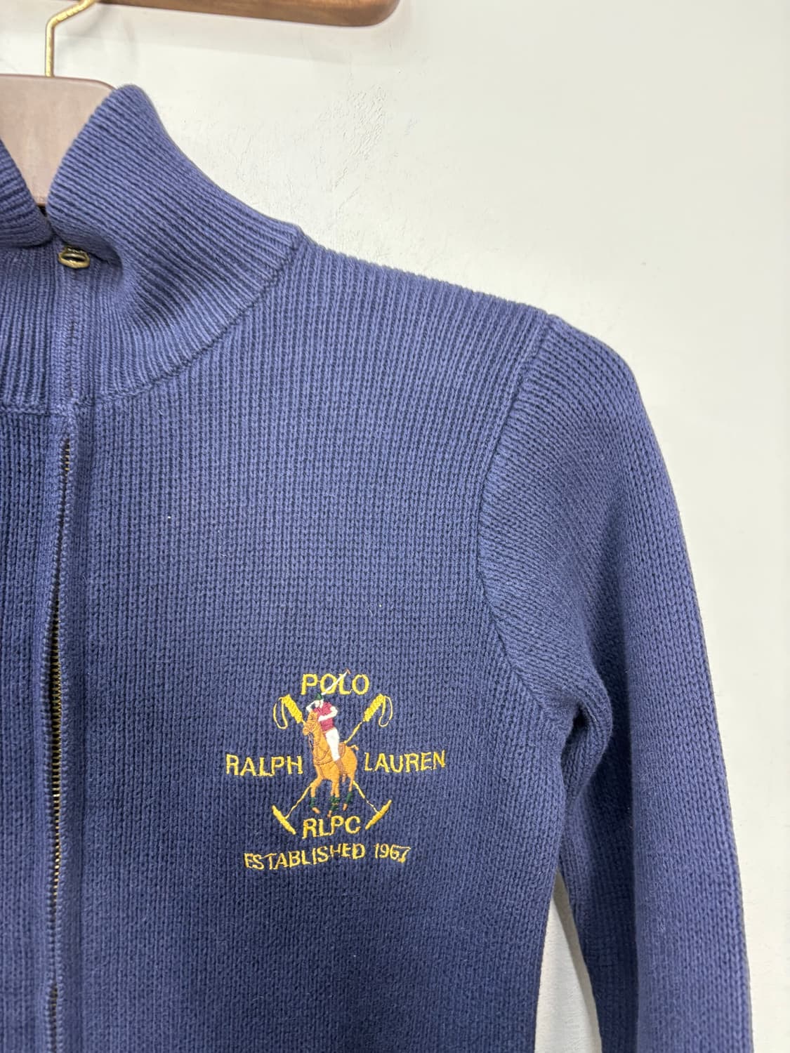 폴로랄프로렌 램스울 니트집업자켓 A3320 상품이미지3