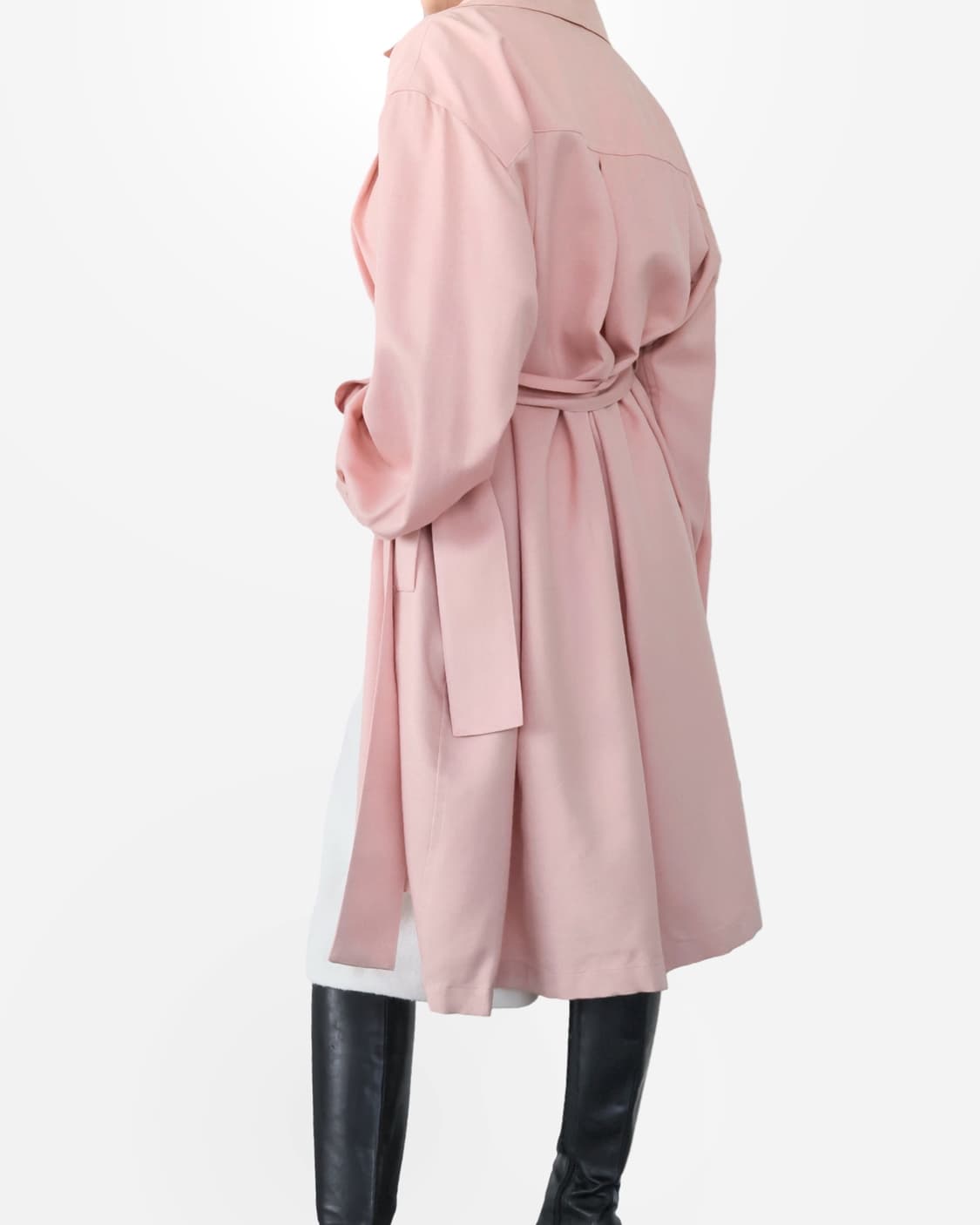 Christian Dior Pink Long Trench Coat 상품이미지4