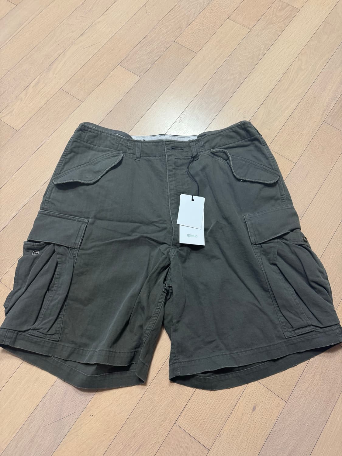 [3] 26SS A.presse 아프레쎄 M-51 쇼츠 올리브 상품이미지2