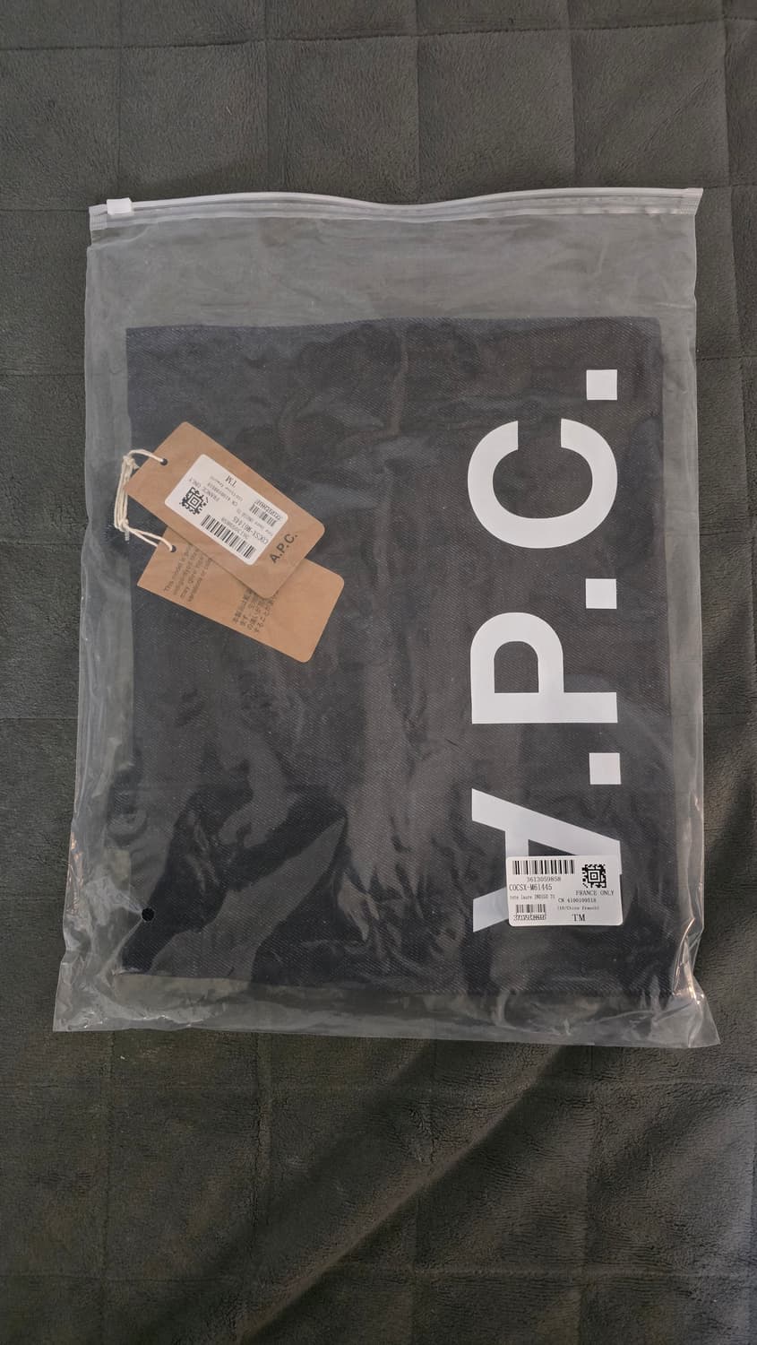 아페쎄 APC 로르 데님 에코백 토트백 가방 새제품 상품이미지4