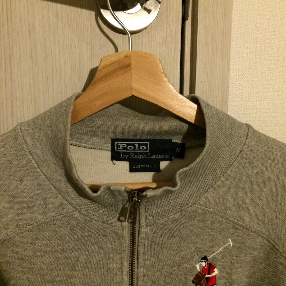 폴로 빅포니 그레이 니트 집업 상품이미지7