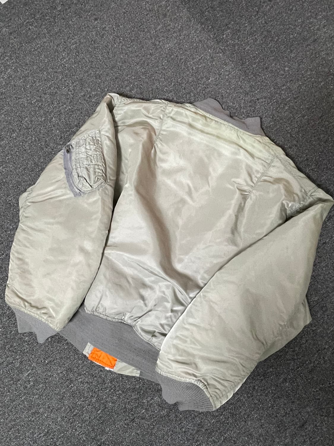 [XL] 80's OG MA-1 82790J 그레이 상품이미지2