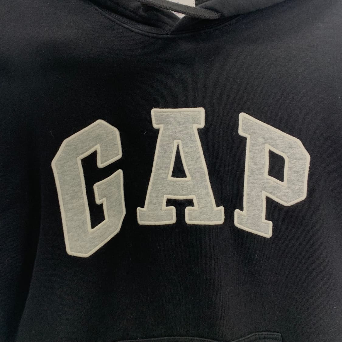 Gap 갭 블랙 후드티 상품이미지4