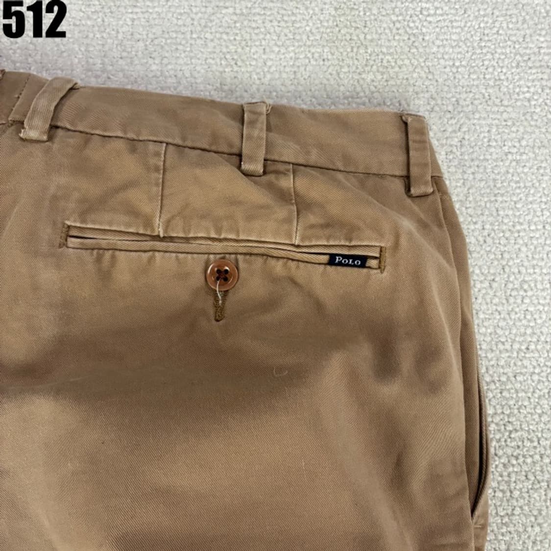 폴로 브라운 면바지  상품이미지1
