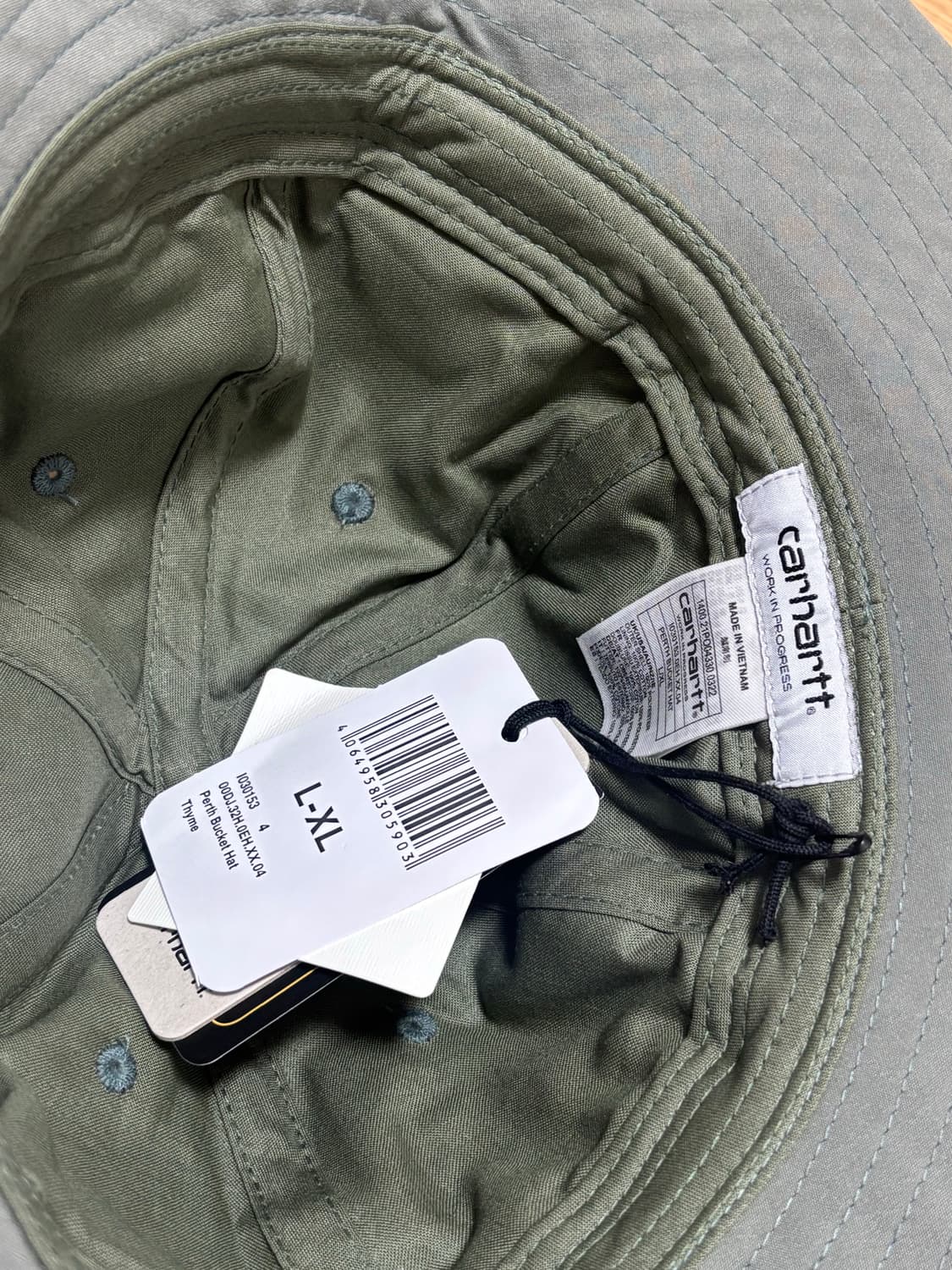 [새상품] 칼하트 wip 버킷 햇 모자  상품이미지3