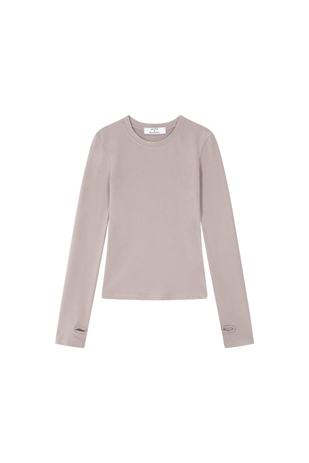 Hottie 하티 웜 코지 티셔츠 상품이미지3