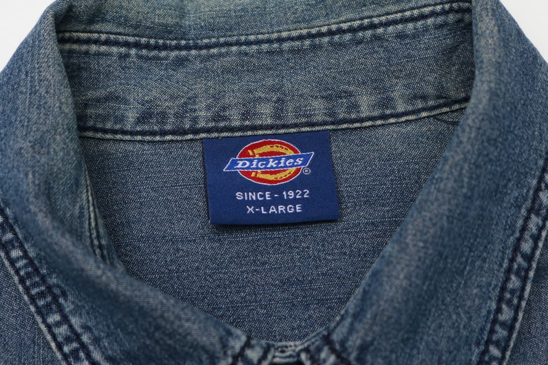 [XL] 디키즈 웨스턴 데님셔츠 상품이미지4