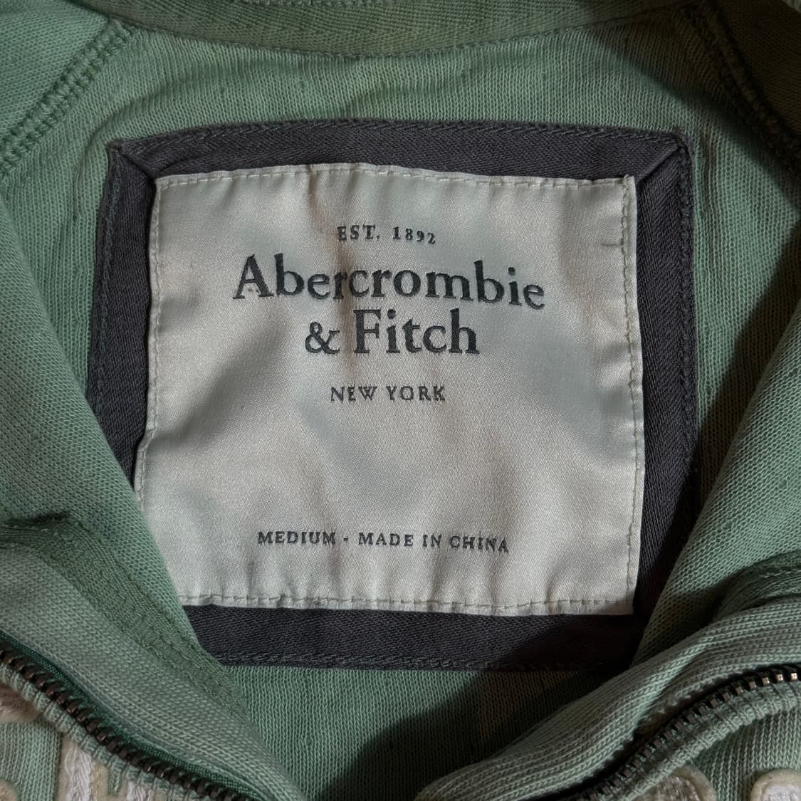 아베크롬비 여성 집업 자켓 그린 상품이미지4