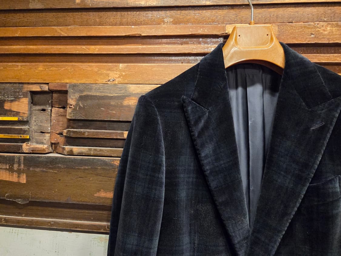 에르메네질도 제냐 꾸띄르 벨루어자켓 상품이미지9