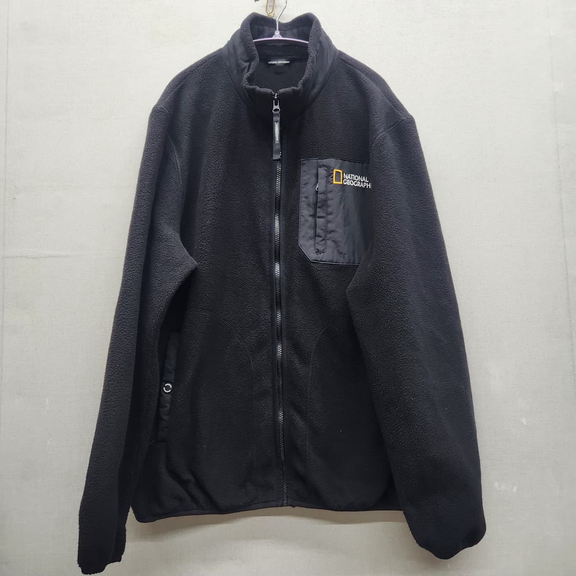 내셔널지오그래픽 빅포켓 로고 후리스 XXL(2XL) 상품이미지1