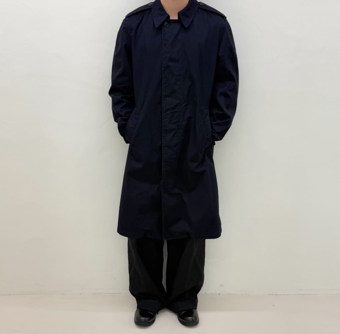 준야와타나베 후염가공 밀리터리 코트 상품이미지2