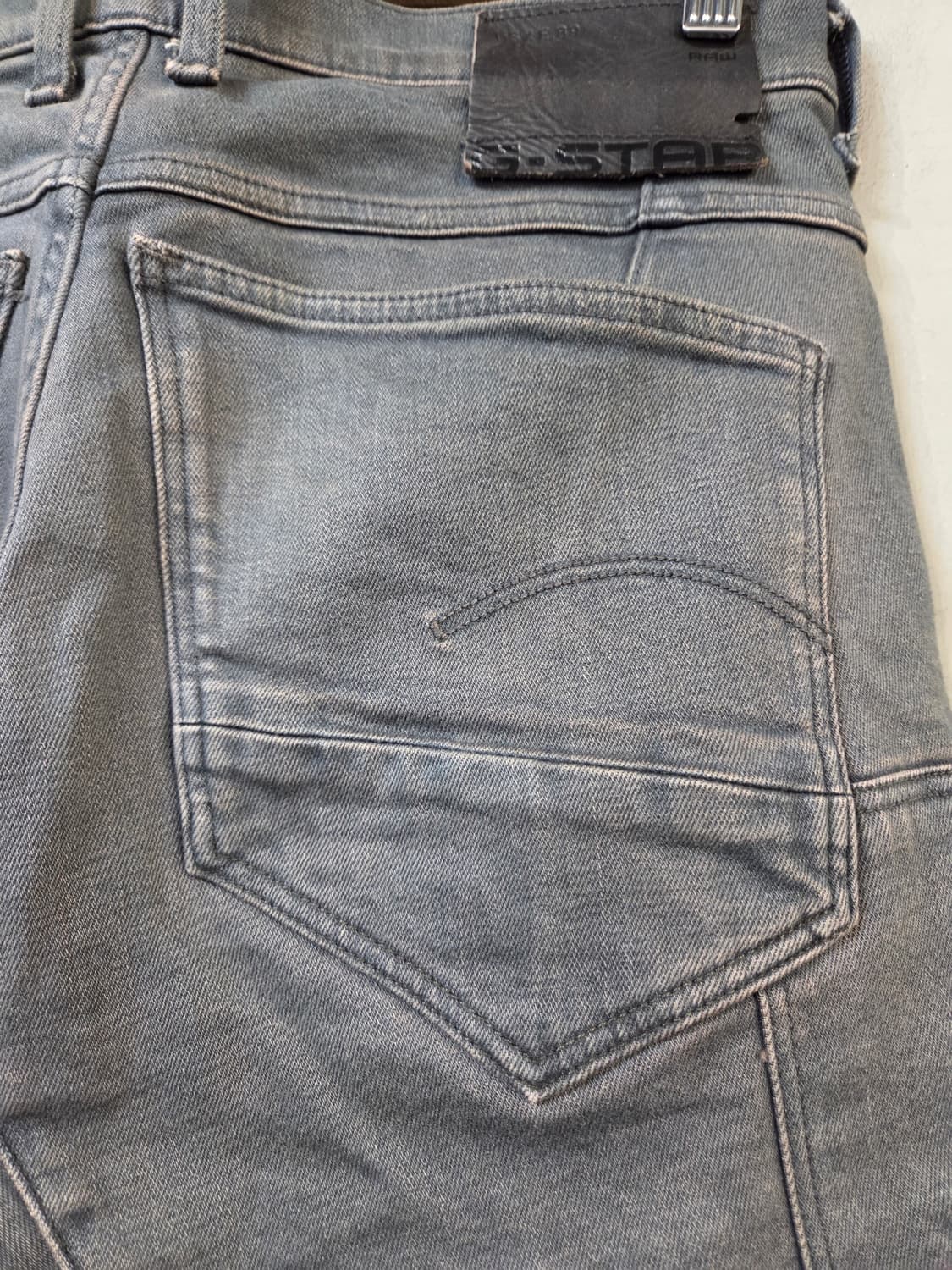 G-STAR 청색 데님 카고 바지(W33/L32)디피용 /택없음 상품이미지7