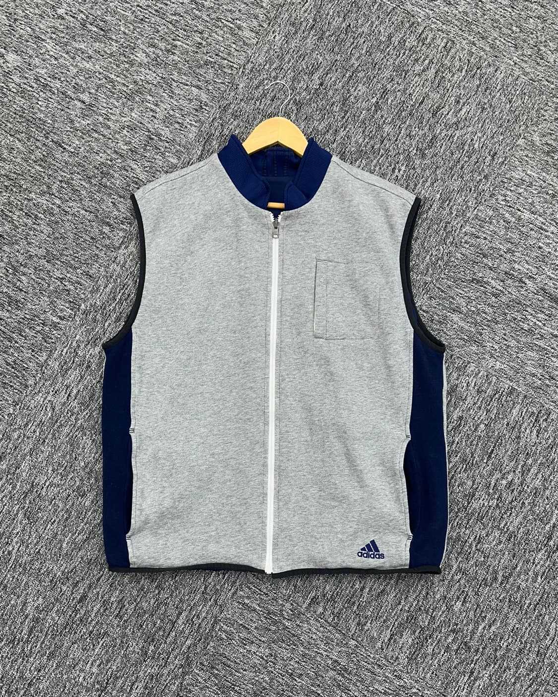 (L)90'S 아디다스 양면 베스트-M1030 상품이미지1