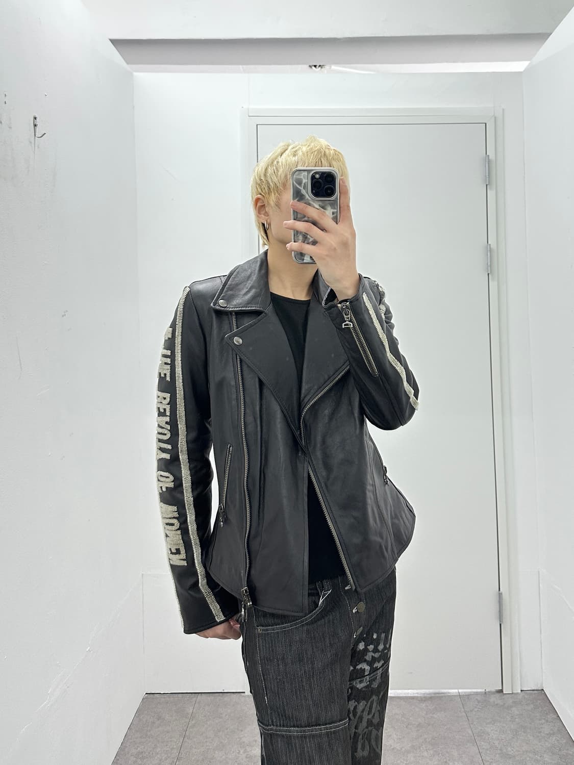 ITALY TENAX vera pelle leather fur arms  상품이미지1