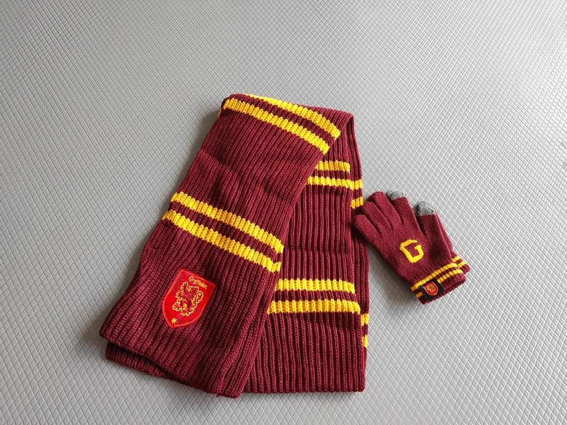 스파오 해리포터 머플러 글러브 일괄 상품이미지1