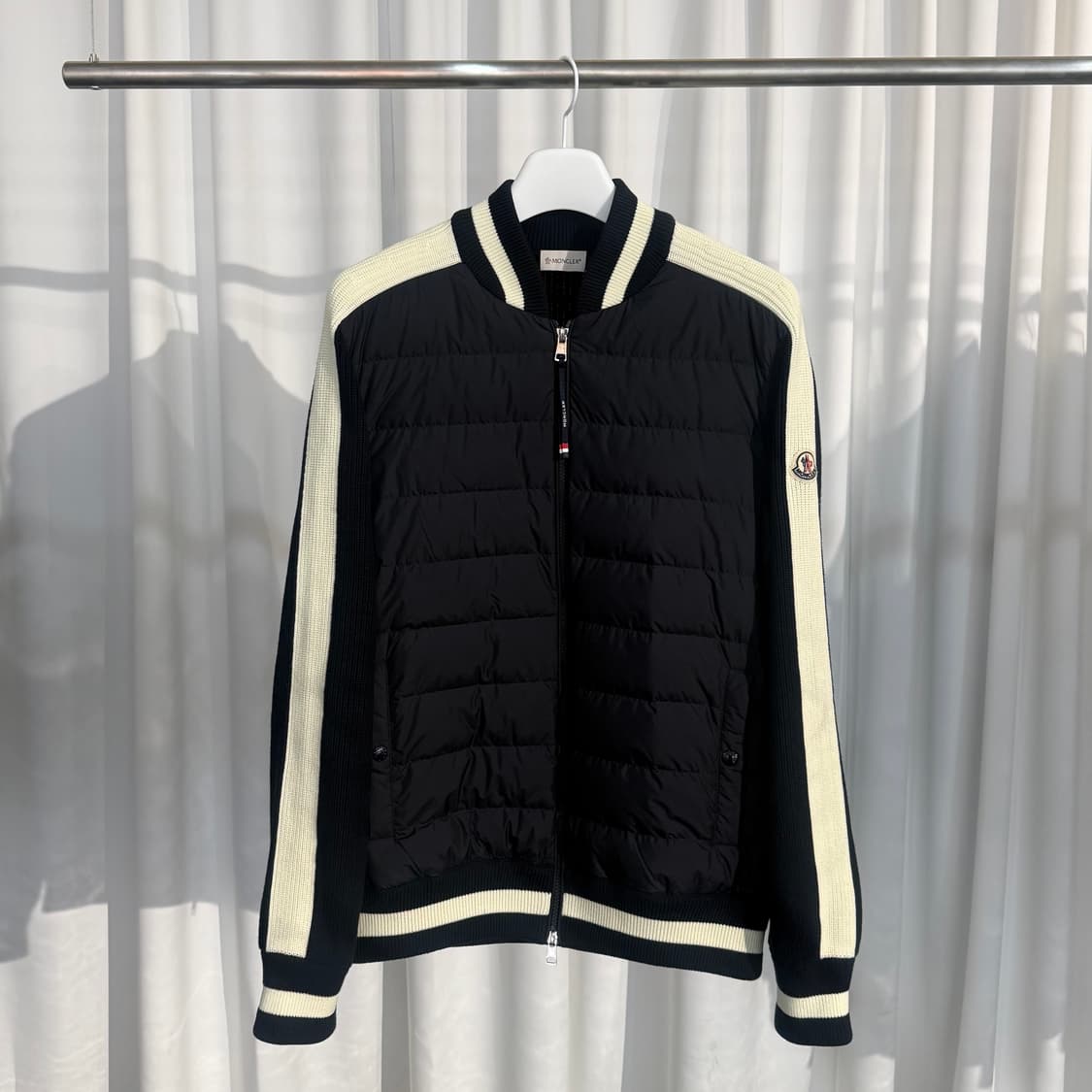 (XL) 몽클레어 트리콧 울 니트 패딩 상품이미지1