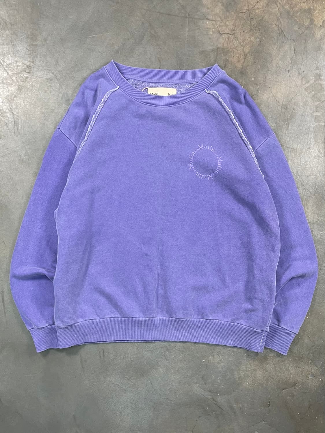 마뗑킴 피그먼트 스웻셔츠 상품이미지4