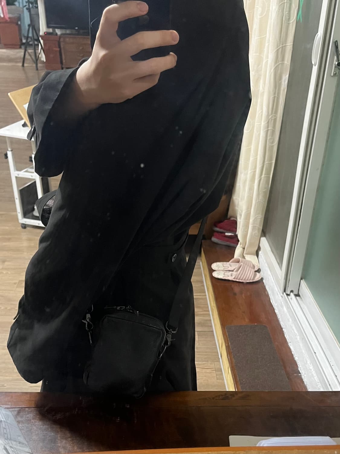 아워레가시 딜레이 미니백 블랙 상품이미지6