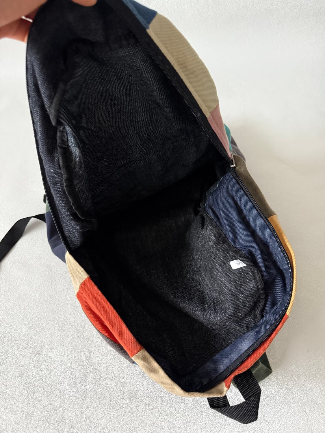 Pre owned 패치워크 리메이크 백팩 상품이미지4