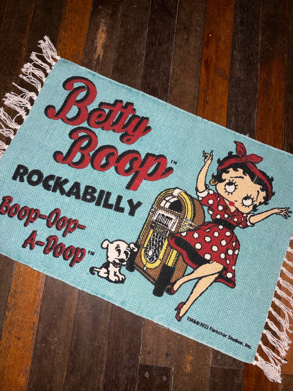 Betty boop 베티붑 빈티지 러그 발매트 상품이미지2
