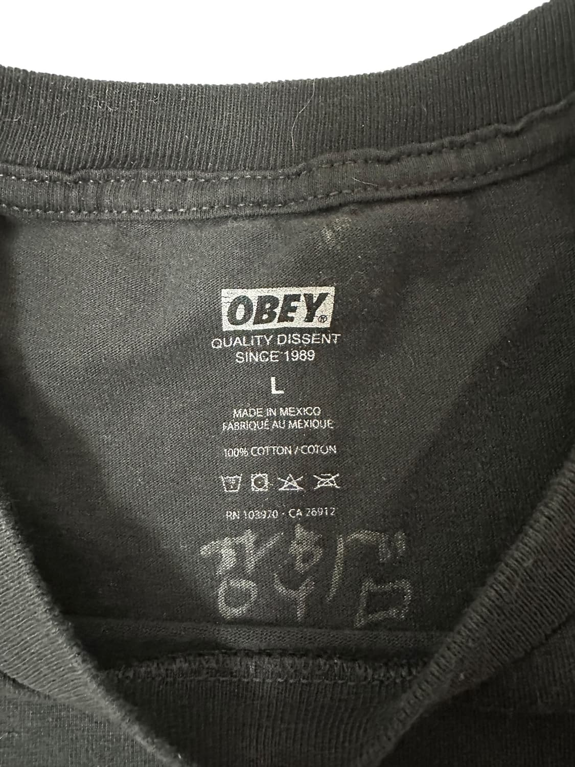 오베이 오버핏 반팔티 상품이미지6