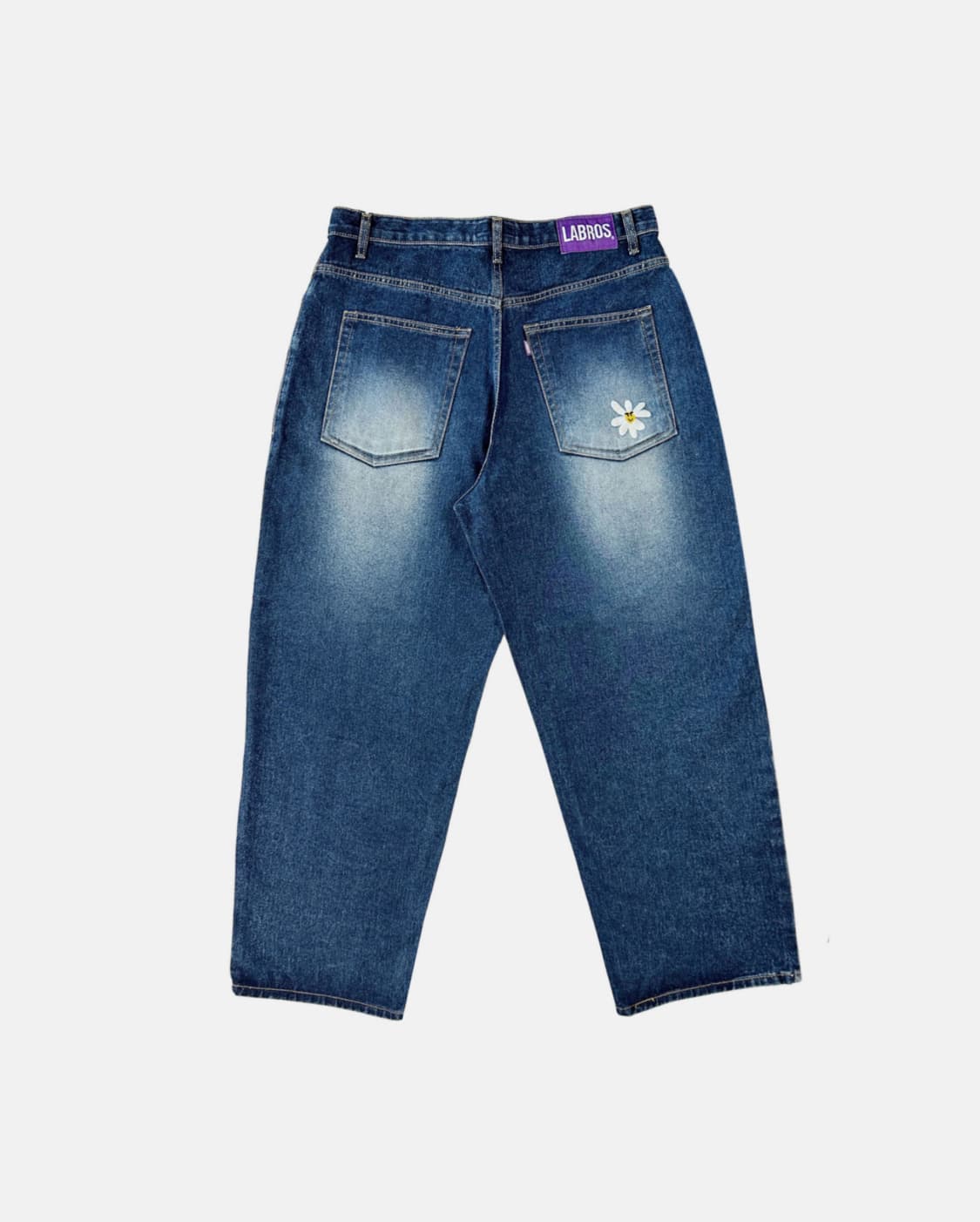 Smart Daisy Cat Brush Baggy jeans 상품이미지2