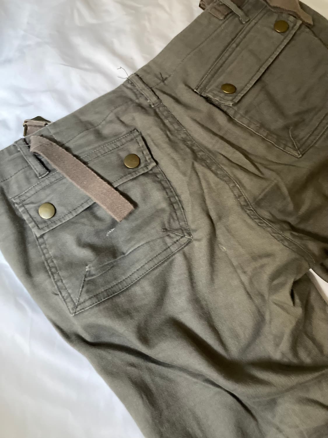 camo shirring cargo pants 상품이미지6