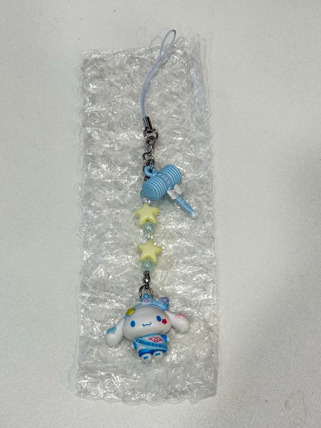 산리오 키라메키2 시나모롤 폰스트랩 키링 키홀더 상품이미지3
