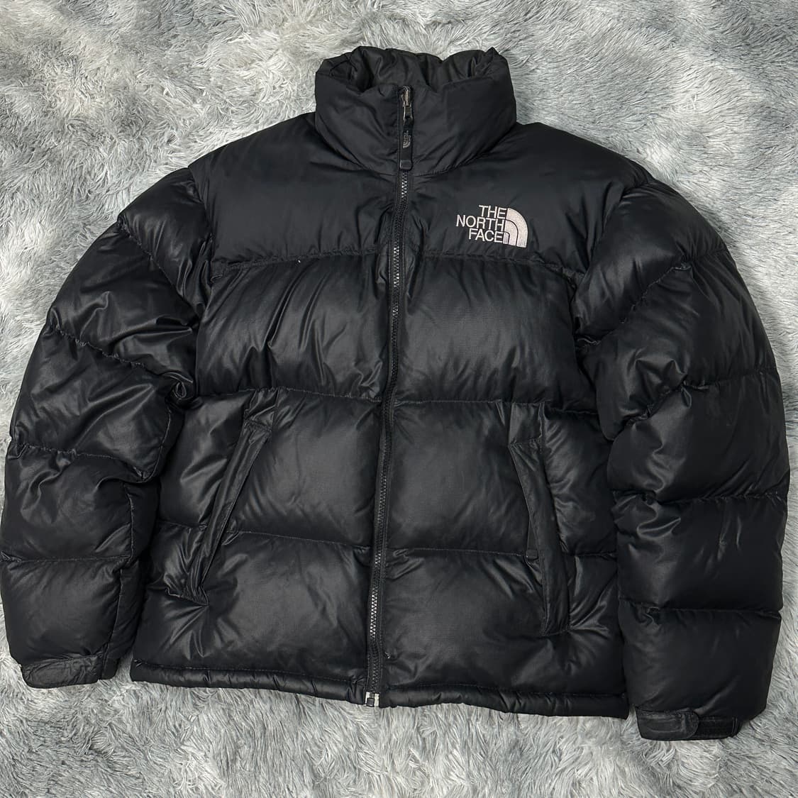 노스페이스 700 눕시 블랙 숏패딩 s 상품이미지1