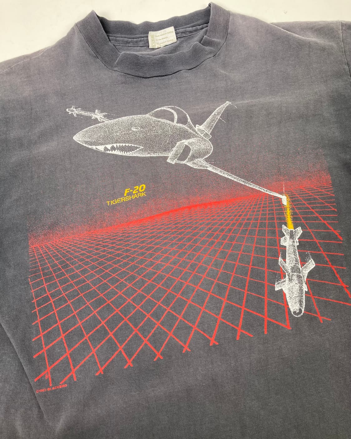 80s Single Stitched Tee (faded black) 상품이미지5