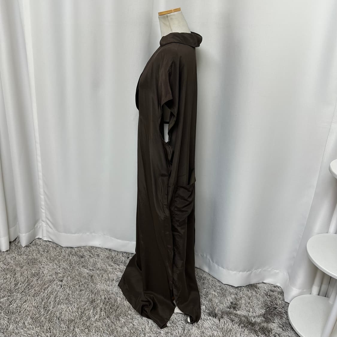  타임 여자 브이넥 롱원피스 free 상품이미지4