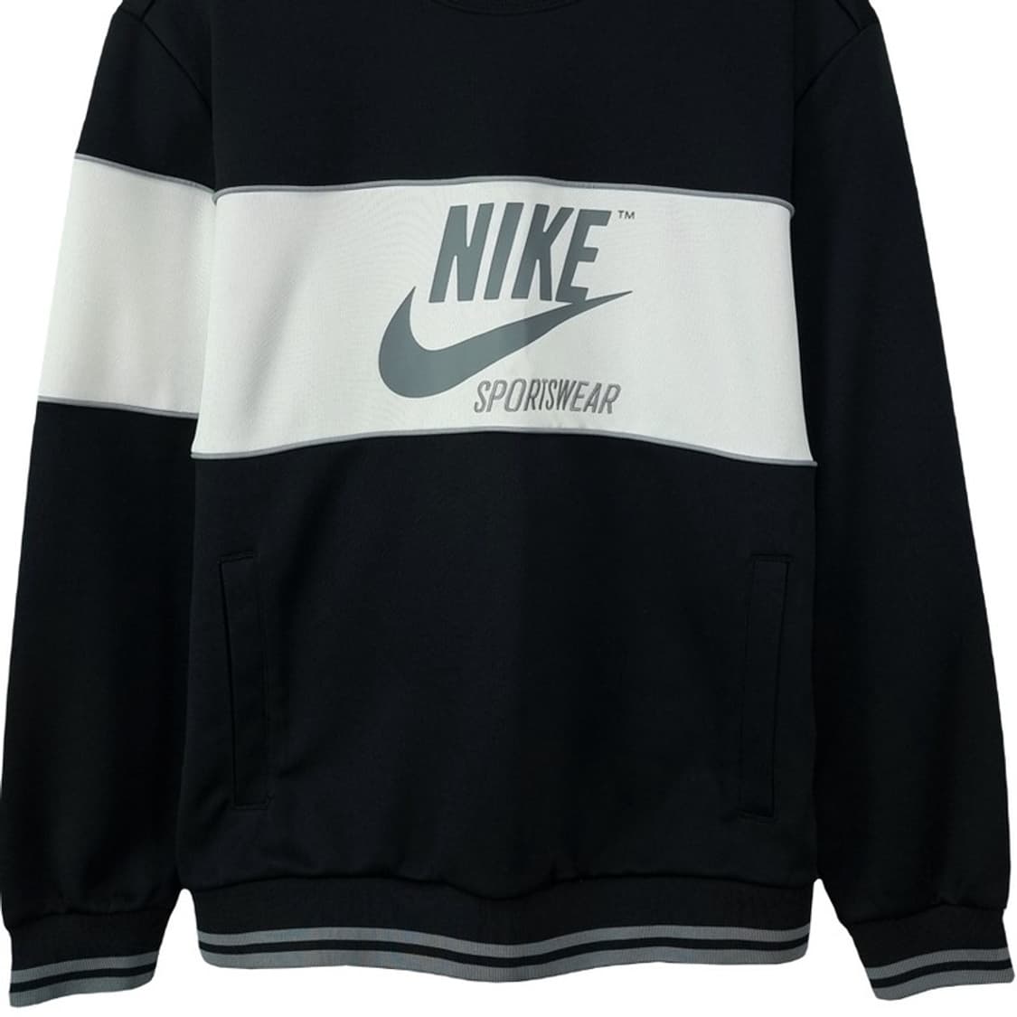 [나이키] 빅로고 프린팅 오버핏 맨투맨 M19845 상품이미지5