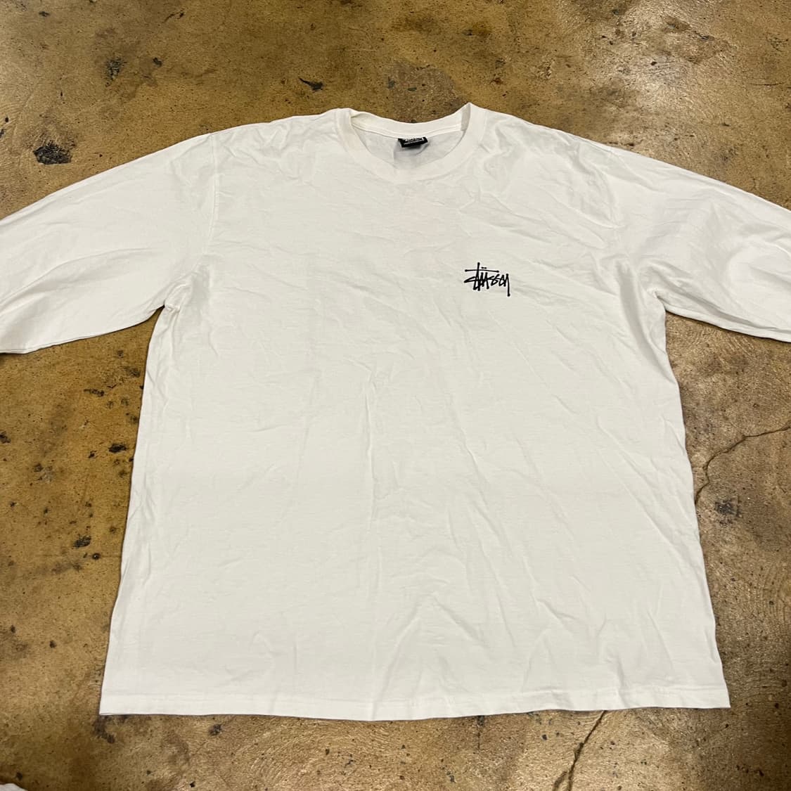 스투시 화이트 롱슬리브 긴팔 티셔츠  상품이미지3