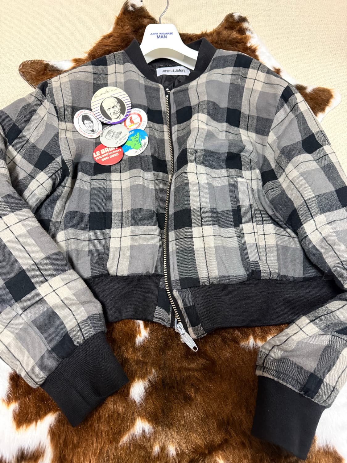 조슈아 자말 플란넬 봄버 상품이미지2