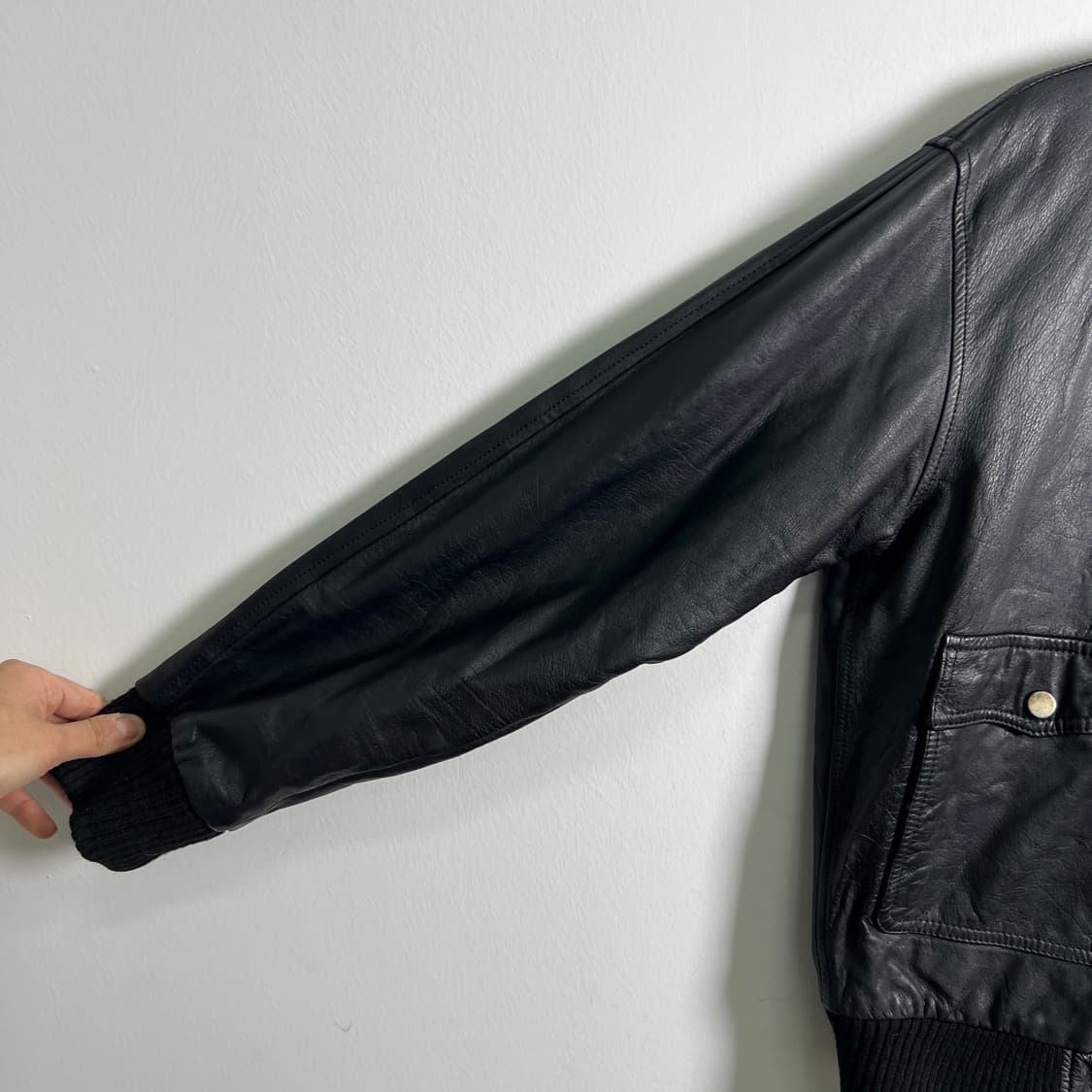 VTG 빈티지 레더 봄버 자켓  상품이미지6