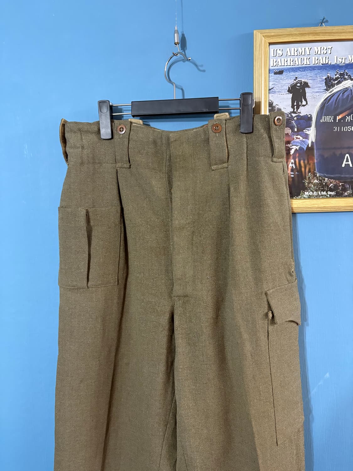 50’s Belgian Army Battle Dress Pant. 상품이미지2